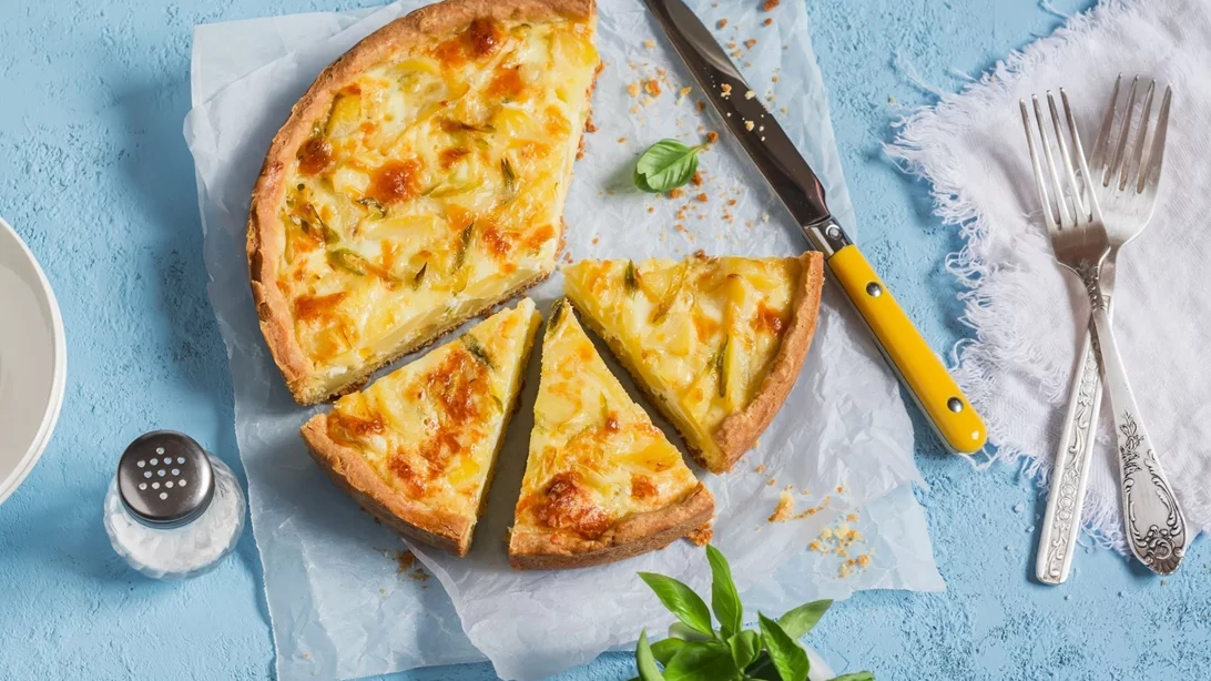 Αλμυρή τάρτα με βάση πατάτας- Η υγιεινή εκδοχή της τάρτας