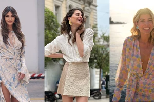5 νέα looks της Βάσιας Κωσταρά που θα φορέσεις στην παραλία και στα σοκάκια των νησιών