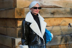 Η Χριστιάνα Μπέτα φόρεσε το πιο ζεστό πανωφόρι για τον χειμώνα