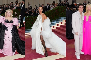 Το διάσημο μοντέλο Amber Valleta εμφανίστηκε στο Met Gala με φόρεμα που είχε φορέσει και η Βίκυ Καγιά - εικόνα 3