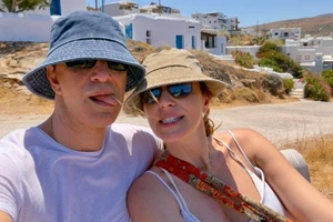 Σάκης Ρουβάς & Κάτια Ζυγούλη | Αυτή είναι η αγαπημένη τους συνήθεια στις φετινές διακοπές τους