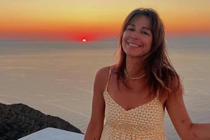 Κατερίνα Παπουτσάκη | Χωρίς ίχνος μακιγιάζ στις πρόβες στο θέατρο