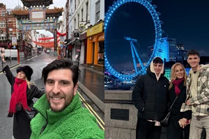 Ντορέττα Παπαδημητρίου | Πήγε με τον Γιώργο Γεροντιδάκη και τους γιους της στο Λονδίνο και έγιναν... viral - εικόνα 2