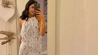 Στην κουζίνα η Μελίνα Νικολαΐδη | Το "αποδομημένο" γλυκό που ετοίμασε