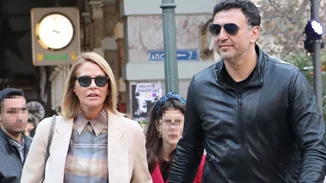 Τζένη Μπαλατσινού - Βασίλης Κικίλιας | Απόδραση στην Πάτμο - Πέταξαν χαρταετό με τον γιο τους