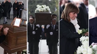 Χιλιάδες κόσμου στην κηδεία Μπουτάρη | Ποιοι έδωσαν το παρών στο τελευταίο αντίο