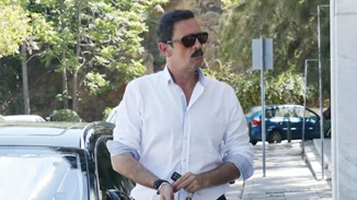 10 χρόνια μαζί : O Λεωνίδας Κακούρης σε σπάνια, κοινή εμφάνιση με τη σύζυγό του, Αλίκη