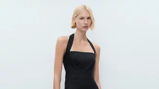 Αυτή η λινή ολόσωμη φόρμα από τη Mango θα γίνει το αγαπημένο σου staple για τις εξόδους του καλοκαιριού