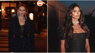 Η Ηλιάνα Παπαγεωργίου και η Έβελυν Καζαντζόγλου φόρεσαν το ίδιο φόρεμα με παγιέτες | Είναι τέλειο για τις γιορτές