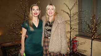 Σμαράγδα Καρύδη | Στην πρεμιέρα της Βίκυς Βολιώτη με τέλειο χειμερινό outfit