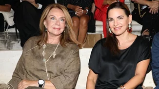 Αγάπη Πολίτη & Όλγα Κεφαλογιάννη | Με φθινοπωρινά beauty looks στο Ωδείο Ηρώδου του Αττικού