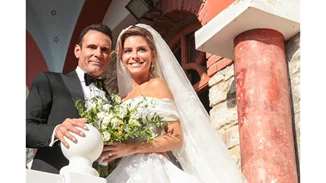 Τα αδημοσίευτα στιγμιότυπα από τον ονειρεμένο γάμο της Maria Menounos