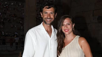 Ορφέας Αυγουστίδης & Γεωργία Κρασσά | Σπάνια κοσμική εμφάνιση για το ζευγάρι