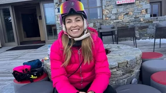 Η Μαριέττα Χρουσαλά στη χιονισμένη Κορέα | Οι εντυπωσιακές φωτογραφίες της