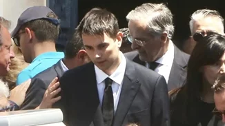 Το δημόσιο ευχαριστώ του Κώστα Σαμαρά μετά την κηδεία της αδερφής του, Λένας