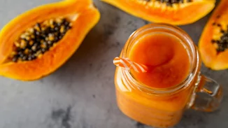 Smoothie με παπάγια που καταπολεμά το φούσκωμα