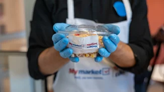 Βρεθήκαμε στην εθελοντική δράση των My market με τίτλο: "Γεύμα Προσφοράς"