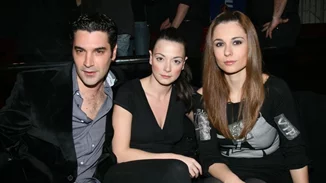 H "Αγία Τριάδα" της ελληνικής τηλεόρασης | Παπακαλιάτης - Ματίκα - Φαραζή σε νυχτερινή έξοδο, 18 χρόνια πριν