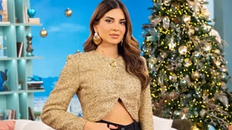 Η Σταματίνα Τσιμτσιλή με το πανωφόρι από τη Zara που θα φορέσεις αρκετά τον χειμώνα