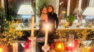 Μιμή Ντενίση | Εικόνες από το πολίτικο δείπνο (για λίγους) που παρέθεσε στο σπίτι της