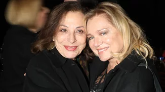 Μαρία Καβογιάννη & Χάρις Αλεξίου | Reunion με "αέρα" Maestro σε βραδινή τους έξοδο