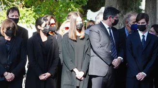 Βαρύ κλίμα στο μνημόσυνο της Φώφης Γεννηματά για τις 40 ημέρες από τον θάνατό της