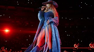 Η Beyonce με total denim look στην τελευταία συναυλία του Cowboy Carter Tour