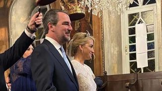 Νικόλαος Ντε Γκρες & Χρυσή Βαρδινογιάννη | Νέες, αδημοσίευτες φωτογραφίες από τον γάμο τους