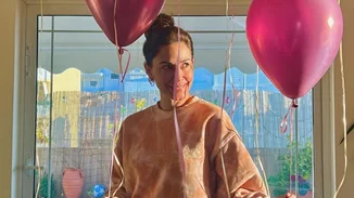 Μέσα σε μπαλόνια η Κατερίνα Παπουτσάκη | Η ανάρτηση για τα γενέθλια της