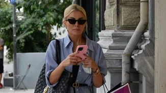 Κατερίνα Καινούργιου | Για shopping στη Βουκουρεστίου