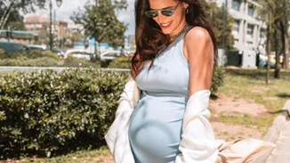 Πρόβες μητρότητας για τη Χριστίνα Μπόμπα | Μας συστήνει το πανέμορφο βαφτιστήρι της