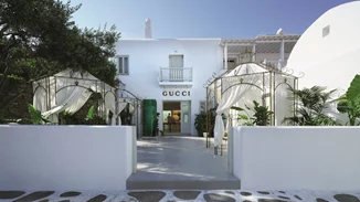 Το κατάστημα Gucci άνοιξε στη Μύκονο