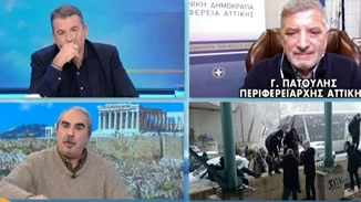 Βαγγέλης Περρής | Έξω φρενών με τον Γιώργο Πατούλη για την κακοκαιρία