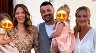 Ζέτα Μακρυπούλια | Οι φωτογραφίες από τη βάπτιση της ανιψιάς της - Η πρώτη της επίσημη εμφάνιση μετά τον χώρισμό