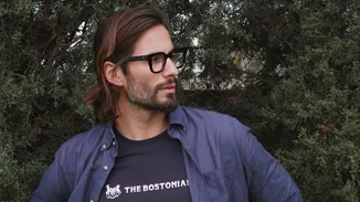 Γιώργος Καράβας | Κάνει κατάβαση σε πλαγιά του Παρνασσού