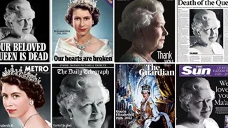 "Οι καρδιές μας έχουν ραγίσει"- Οι βρετανικές εφημερίδες αποχαιρετούν τη Βασίλισσα Ελισάβετ