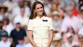 H Kate Middleton επέστρεψε στο Wimbledon | Το σύνολο που επέλεξε για τη solo εμφάνισή της