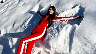 Ηλιάνα Παπαγεωργίου πήγε για σκι στο Κουρσεβέλ της Γαλλίας