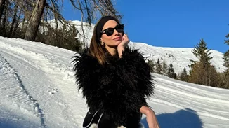 Η Ηλιάνα Παπαγεωργίου προτείνει το ιδανικό Après-Ski look για μία κομψή εμφάνιση στα χιόνια