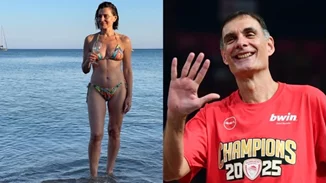 Στη Χίο Μαρία Ναυπλιώτου και Γιώργος Μπαρτζώκας | Η φωτογραφία χωρίς φίλτρο με μαγιό και οι κοινές εμφανίσεις [εικόνες]