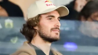 Ο Στέφανος Τσιτσιπάς σε σπάνια εμφάνιση στην Ελλάδα