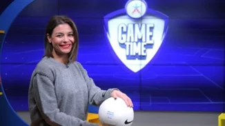 Η Survivor Ειρήνη Κολιδά στο ΟΠΑΠ Game Time για τα μεγάλα ματς του Σαββατοκύριακου