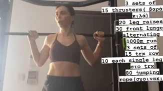 Ολυμπία Χοψονίδου | Οι απίστευτοι κοιλιακοί της μετά από έξι γέννες