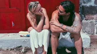 Γαρυφαλλιά Καληφώνη - Χρήστος Μάστορας | Η φωτογραφία από την βραδινή έξοδο του αγαπημένου ζευγαριού