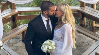 Τζούλια Νόβα - Μιχάλης Βιτζηλαίος | Το φωτογραφικό άλμπουμ του πολιτικού γάμου τους