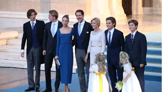 Η Marie Chantal και η Μαρία Ολυμπία έκλεψαν τις εντυπώσεις σε γάμο στην Αγγλία