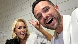 Η Καλομοίρα στο ξέφρενο πάρτι για τα γενέθλια του συζύγου της, Γιώργου Μπούσαλη και του Δημήτρη Γιαννέτου