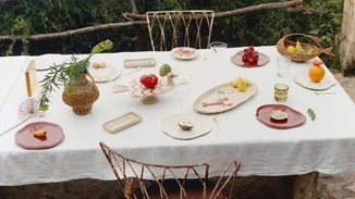 Το ρουστίκ καφεδάκι της Βίκυς Καγιά | Το πιατάκι από Zara Home που "μύρισε" άνοιξη