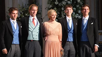 Γάμος Θεοδώρας Γλύξμπουργκ | Η Louis Vuitton δημιουργία που επέλεξε η Μαρί Σαντάλ για την περίσταση