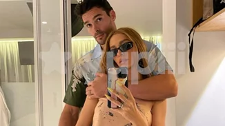 Η Ελένη Φουρέιρα ποζάρει πρώτη φορά στην αγκαλιά του Αλμπέρτο Μποτία - Η πρώτη κοινή φωτογραφία